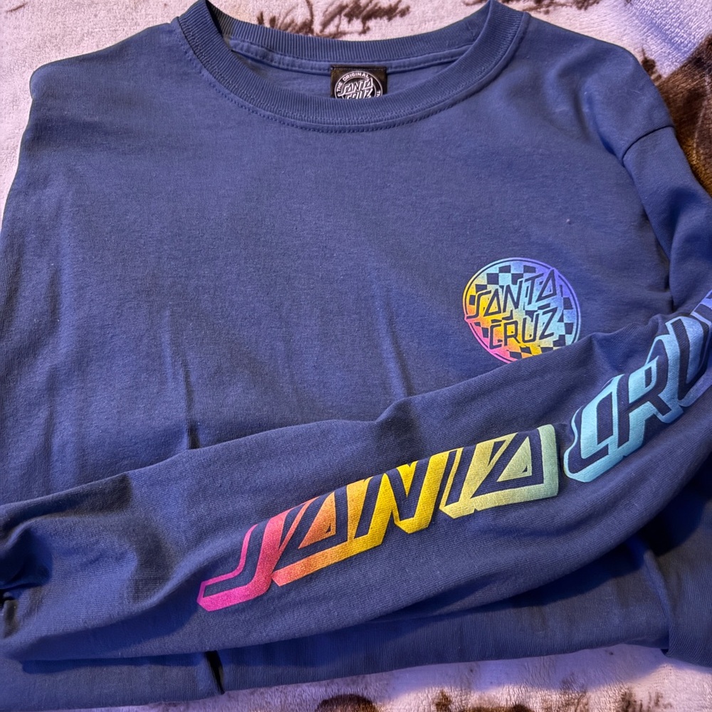 Santa Cruz Skateboards Blue Apparel